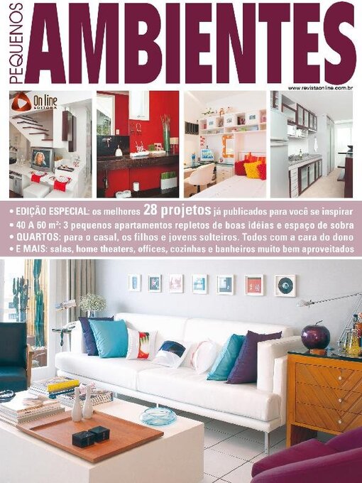 Title details for Pequenos Ambientes by Online Editora - Available